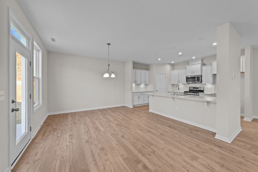 Representative unfurnished interior of a home built from the The Maple by Chesapeake Homes in Highgate, Clayton (Image 26). Representative unfurnished interior of a home built from the The Maple by Chesapeake Homes in Highgate, Clayton (Image 26).