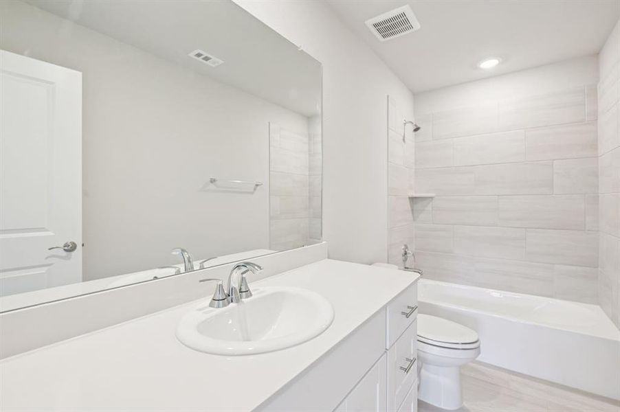 Furnished interior view inside a new home in Simpson Crossing - Spring Series, McKinney (Image 15).