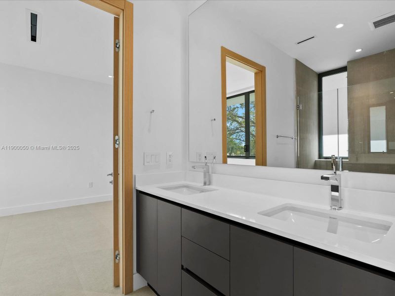 Furnished interior view inside a new home in , Miami Shores (Image 39).