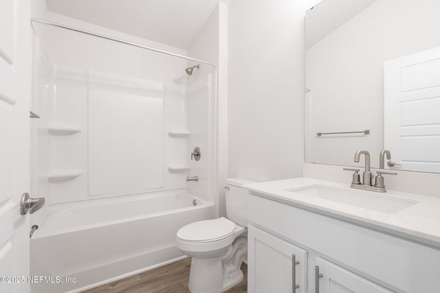 Furnished interior view inside a new home in Shadow Crest at Rolling Hills, Green Cove Springs (Image 8).