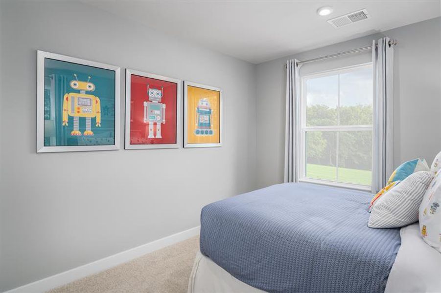 Representative furnished interior of a home built from the Odessa by Ryan Homes in Cedarside Townhomes at Dry Creek, Goodlettsville (Image 16).