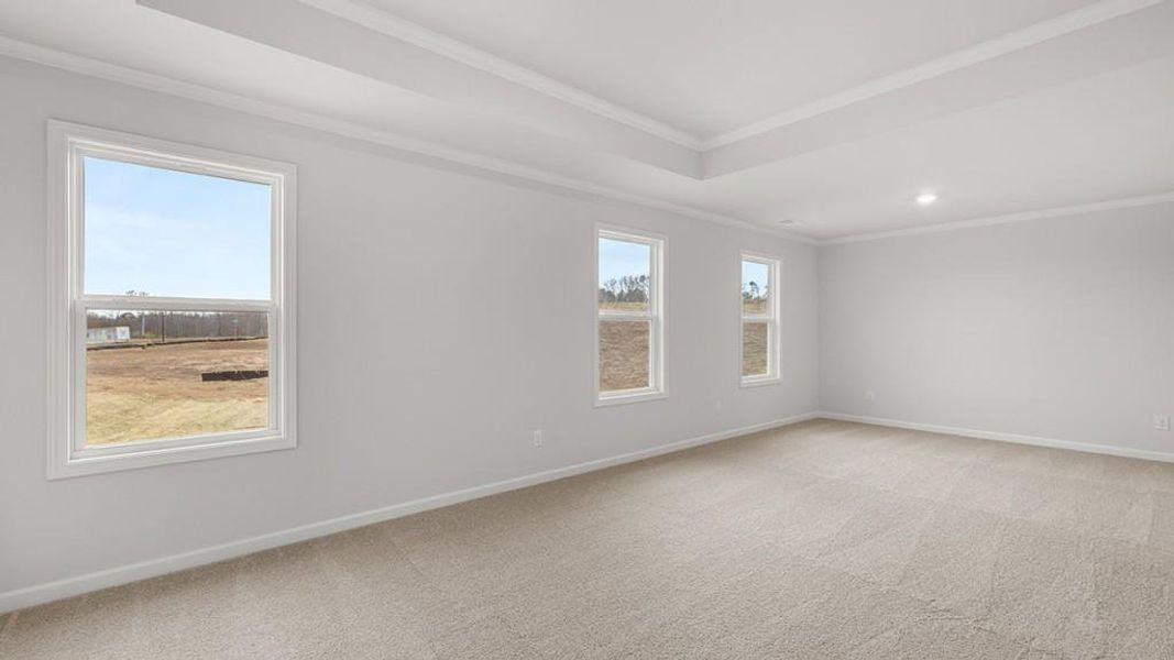 Spacious, unfurnished interior of a new home in Butner Estates, South Fulton (Image 28).