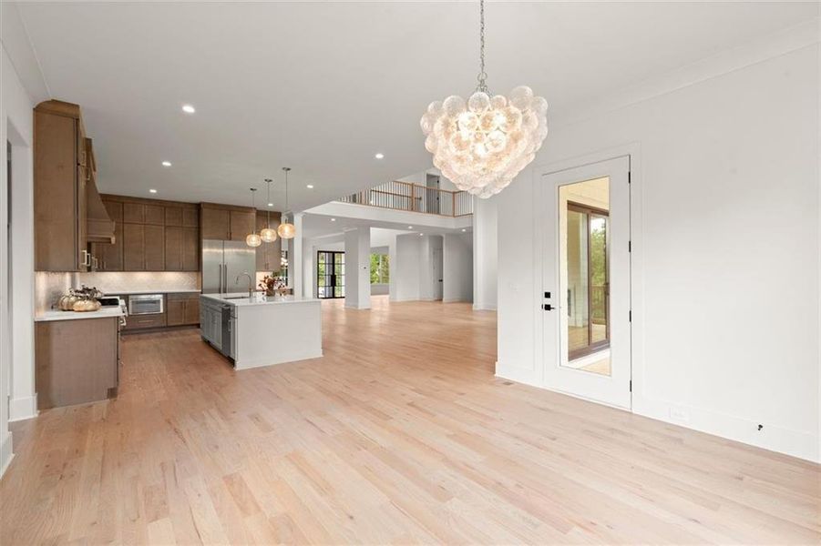 Spacious, unfurnished interior of a new home in , Marietta (Image 39).