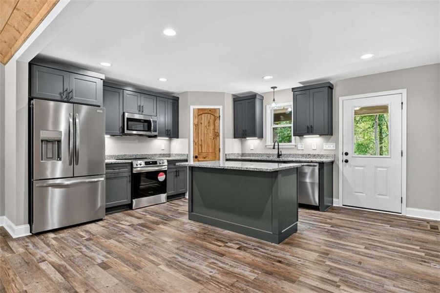 Furnished interior view inside a new home in , Ellijay (Image 5). Furnished interior view inside a new home in , Ellijay (Image 5).