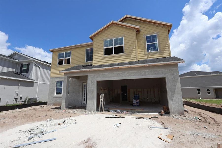 In-progress construction of a new home in Bay Lake Farms, St. Cloud, FL (Image 5).