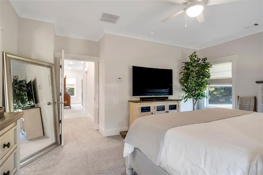 Furnished interior view inside a new home in , Commerce (Image 22).