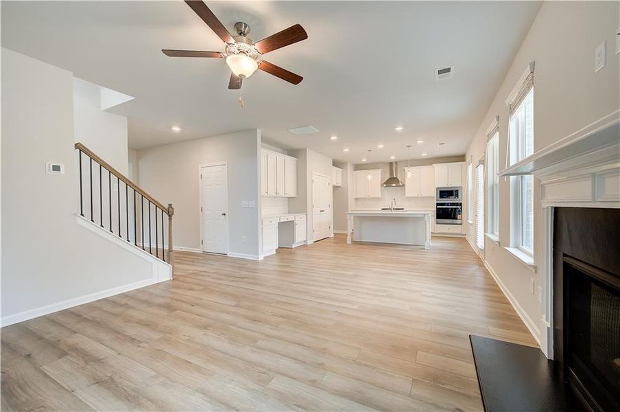Spacious, unfurnished interior of a new home in Burchwood, Stockbridge (Image 26). Spacious, unfurnished interior of a new home in Burchwood, Stockbridge (Image 26).