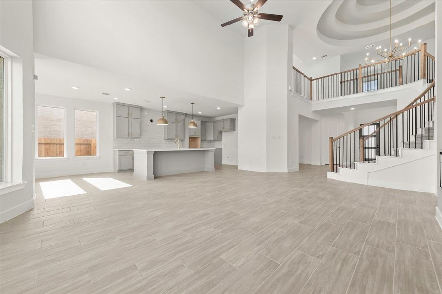 Spacious, unfurnished interior of a new home in ARTAVIA®, Conroe (Image 21).