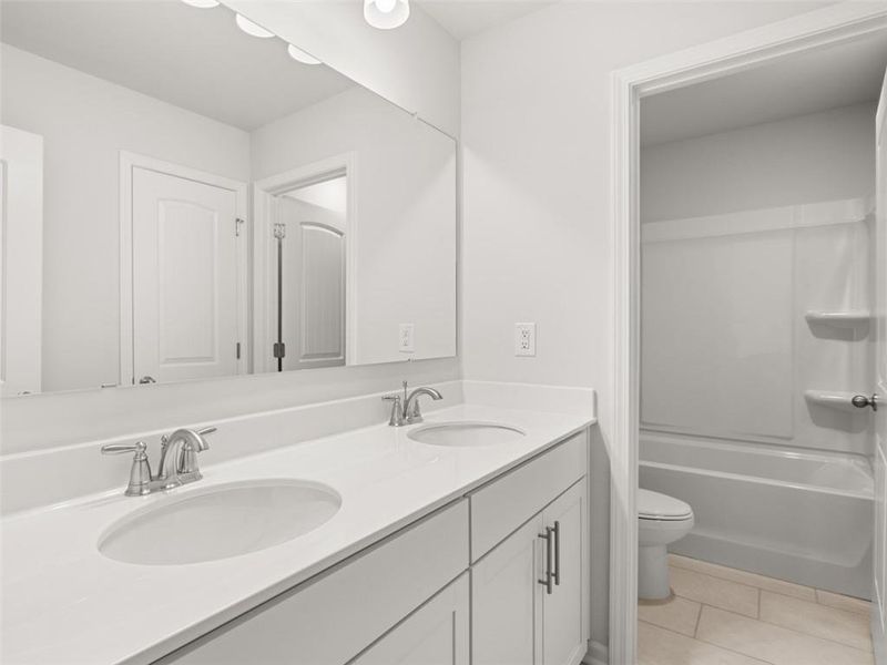 Furnished interior view inside a new home in Haven Abbey, Cumming (Image 5). Furnished interior view inside a new home in Haven Abbey, Cumming (Image 5).