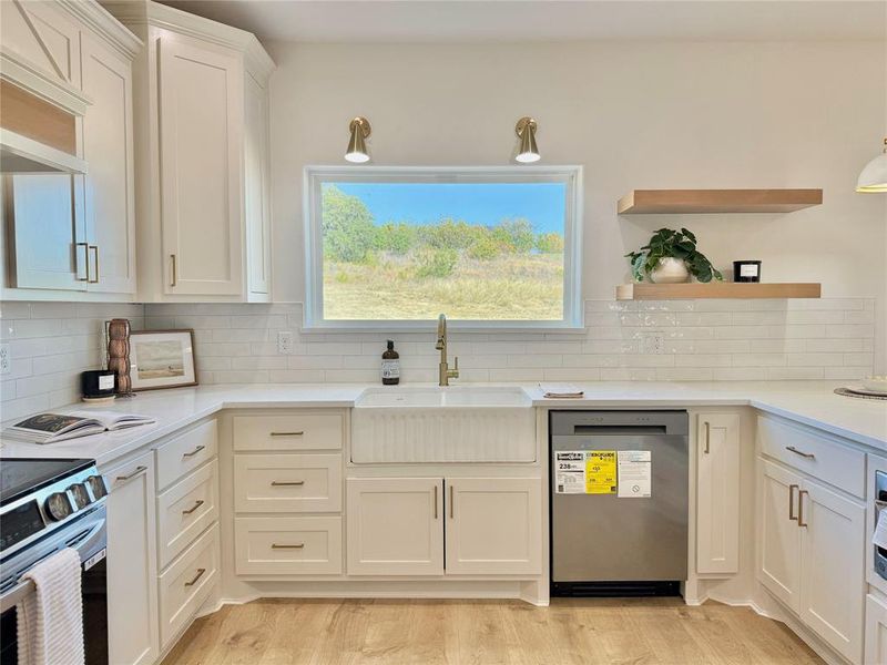 Furnished interior view inside a new home in , Bluff Dale (Image 11).