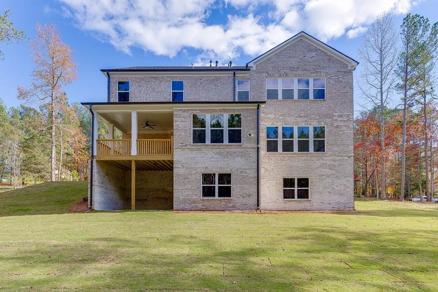 Exterior details and patio area of a home in , Bishop (Image 29).