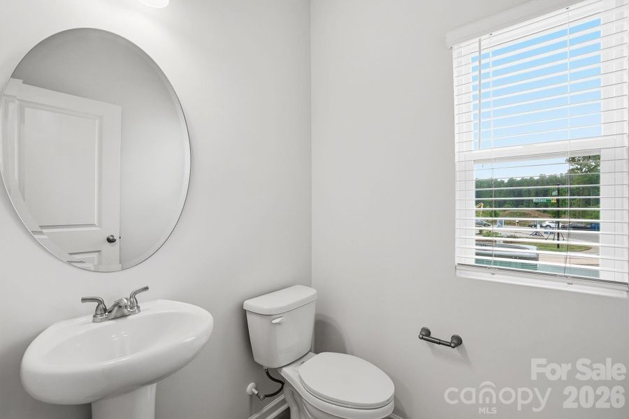 Furnished interior view inside a new home in Sloan Station, Charlotte (Image 27).