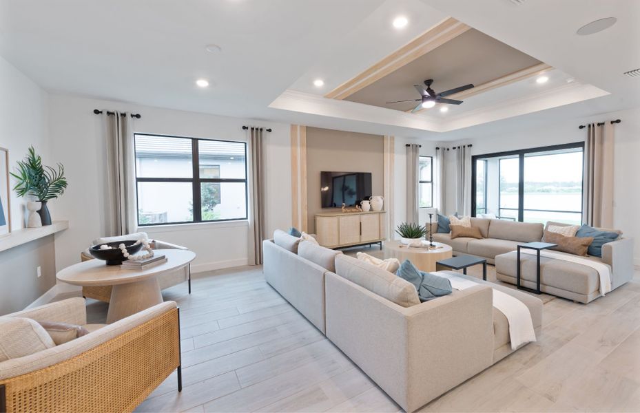 Representative furnished interior of a home built from the Mystique by Pulte Homes in Arbor Oaks, North Port (Image 27). Representative furnished interior of a home built from the Mystique by Pulte Homes in Arbor Oaks, North Port (Image 27).