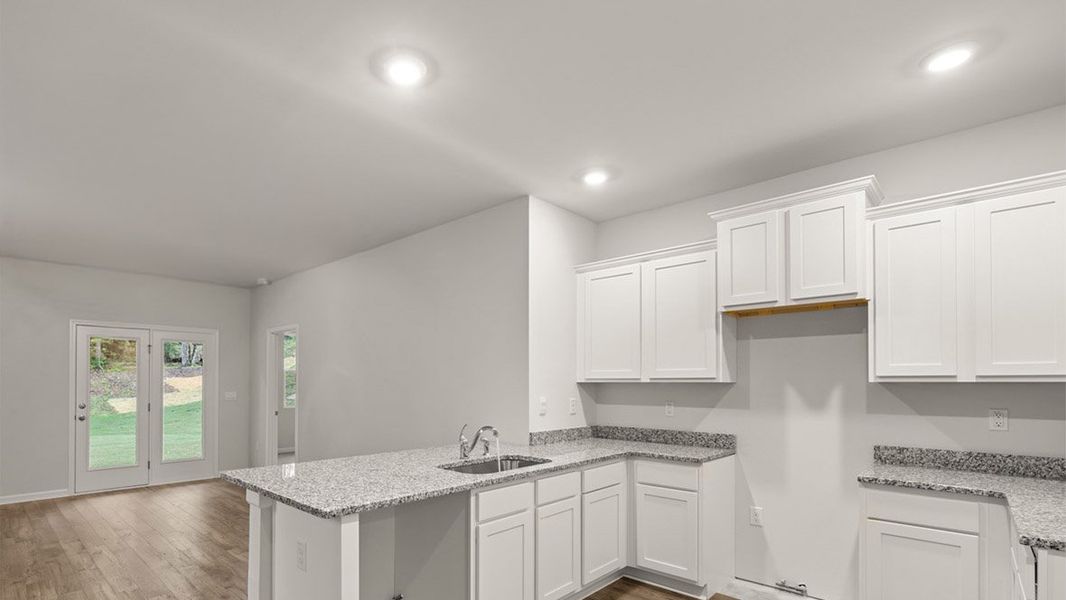 Furnished interior view inside a new home in Captain's Corner, Grovetown (Image 4). Furnished interior view inside a new home in Captain's Corner, Grovetown (Image 4).