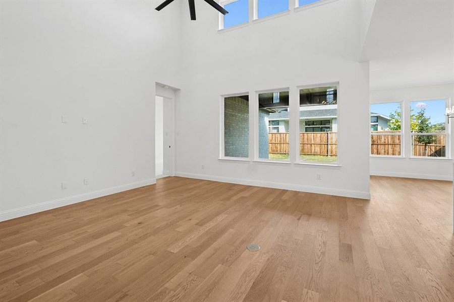 Spacious, unfurnished interior of a new home in Impression 55s, Frisco (Image 20).