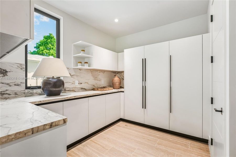 Furnished interior view inside a new home in , South Miami (Image 32).