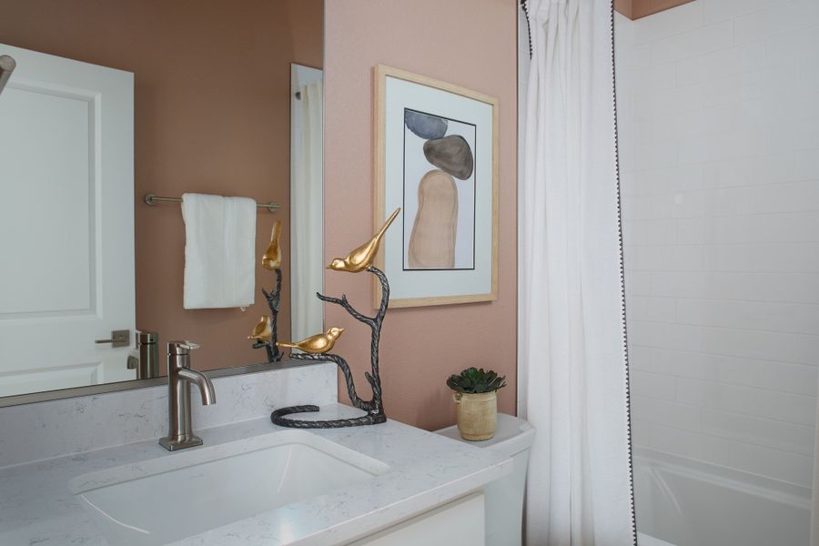 Close-up of interior finishes inside a home in Lyric at RidgeGate Condos, Lone Tree (Image 20).