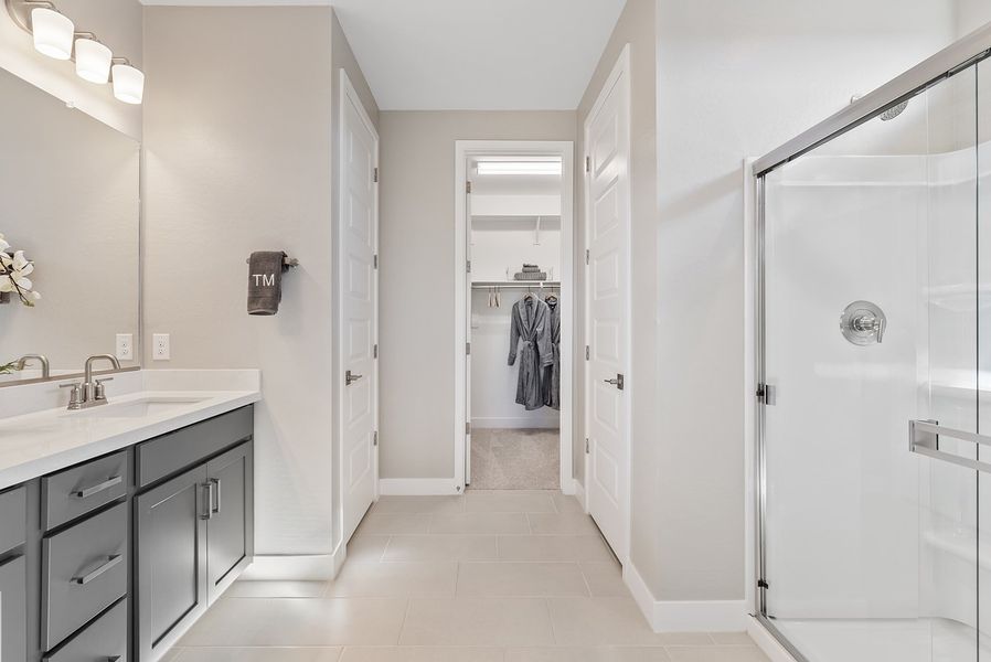 Furnished interior view inside a new home in Artisan at Asante, Surprise (Image 8).