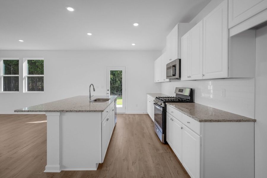 Representative furnished interior of a home built from the Jefferson by Taylor Morrison in Heritage River, Euharlee (Image 6).