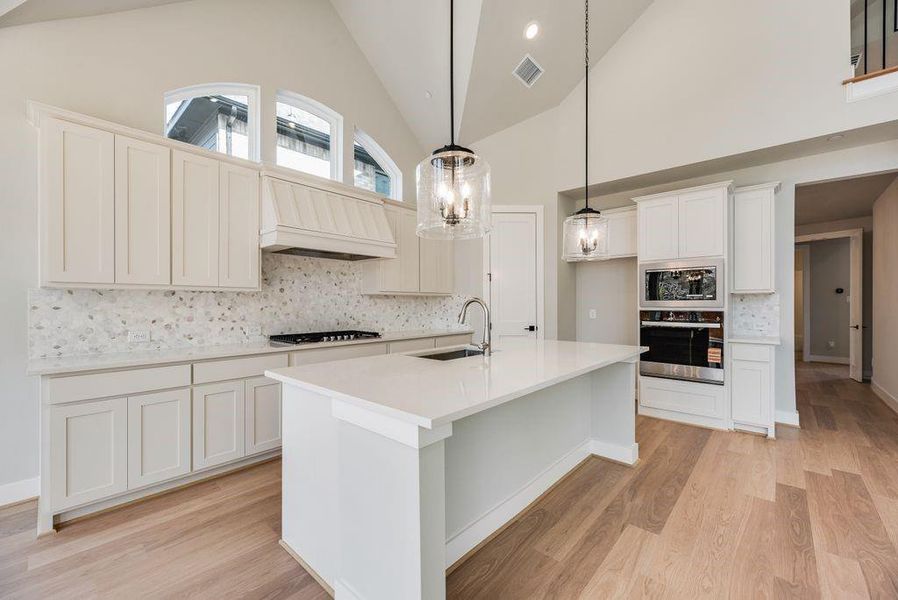 Furnished interior view inside a new home in Providence Cove, McKinney (Image 25).