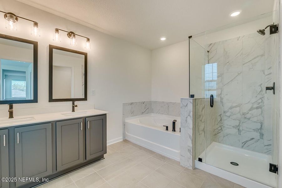 Furnished interior view inside a new home in Copper Ridge, Jacksonville (Image 5).