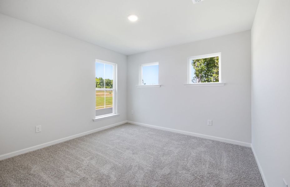 Spacious, unfurnished interior of a new home in Cambria, Garner (Image 22).