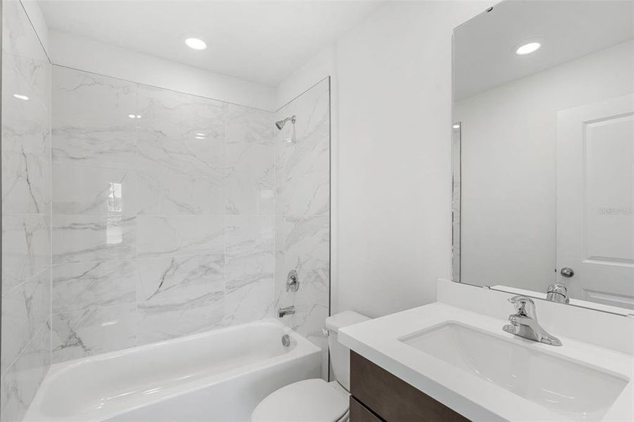 Furnished interior view inside a new home in Eden Crest, Apopka (Image 29).