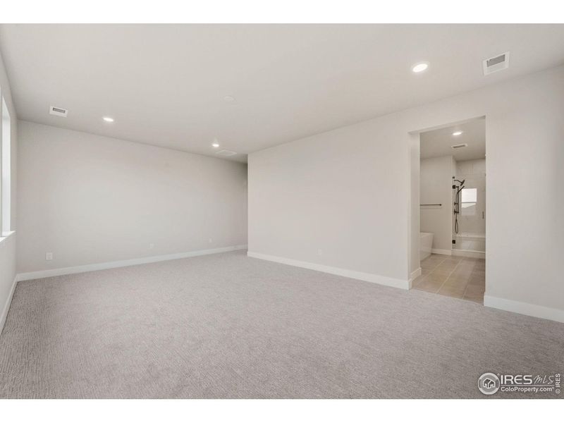 Spacious, unfurnished interior of a new home in Festival at RainDance, Windsor (Image 9).