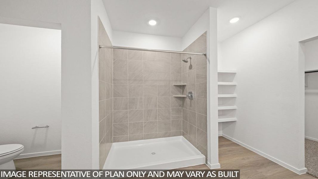 Furnished interior view inside a new home in New Waverly Station, New Waverly (Image 6).