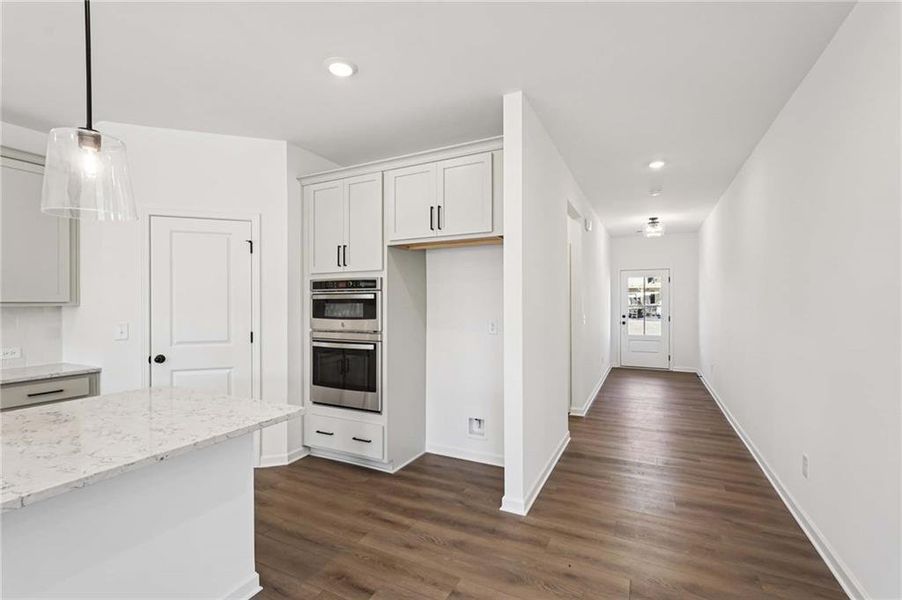 Furnished interior view inside a new home in Arbors at Richland Creek, Buford (Image 16). Furnished interior view inside a new home in Arbors at Richland Creek, Buford (Image 16).