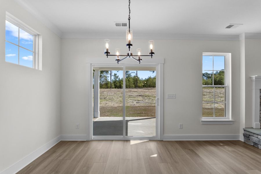 Spacious, unfurnished interior of a new home in Hancock Farms, Aiken (Image 19). Spacious, unfurnished interior of a new home in Hancock Farms, Aiken (Image 19).