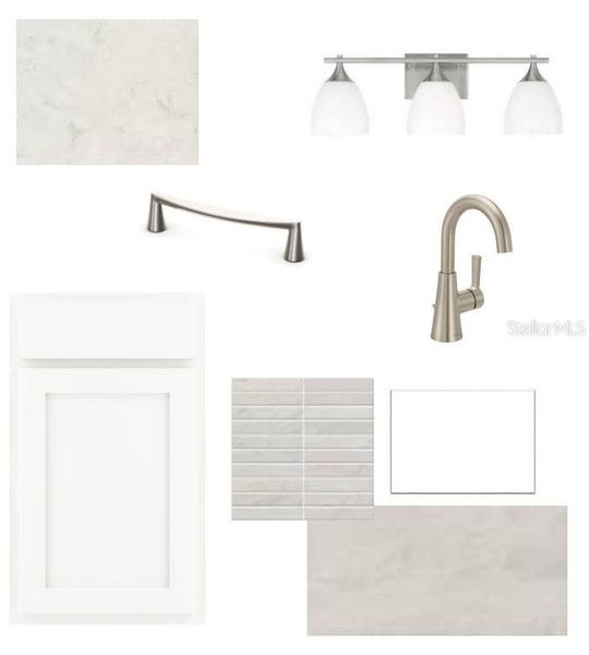 Sample of building materials used in homes in Chapel Crossings - Garden Series, Wesley Chapel (Image 5).