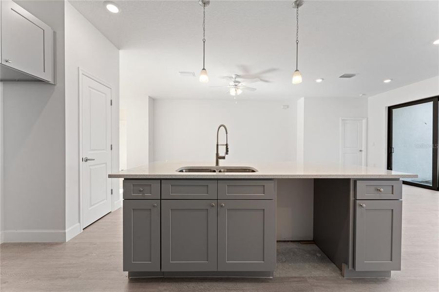 Furnished interior view inside a new home in , Palm Bay (Image 8). Furnished interior view inside a new home in , Palm Bay (Image 8).