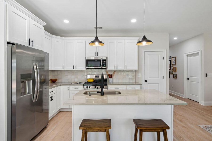 Furnished interior view inside a new home in , Charleston (Image 15). Furnished interior view inside a new home in , Charleston (Image 15).