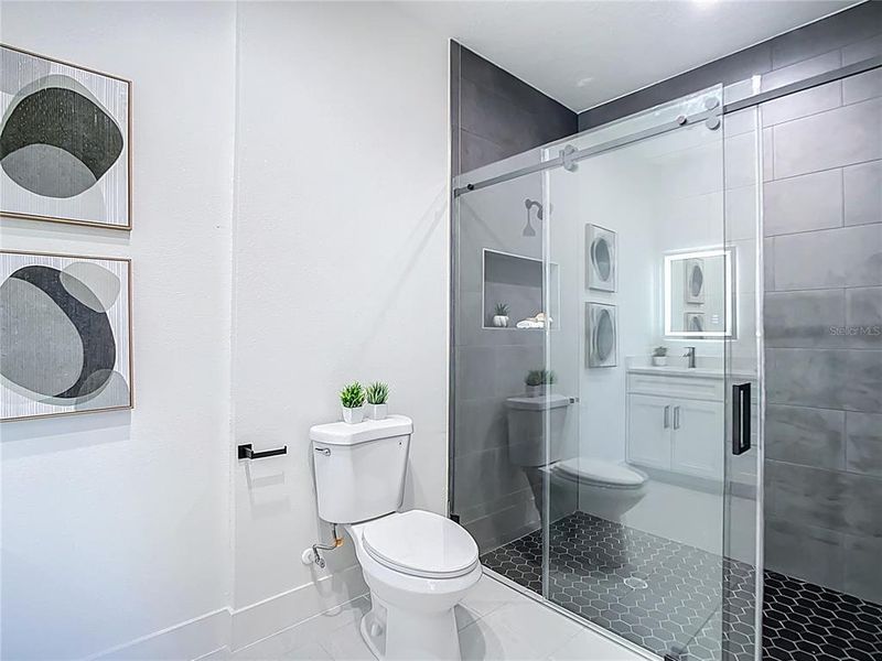 Furnished interior view inside a new home in , North Port (Image 29).