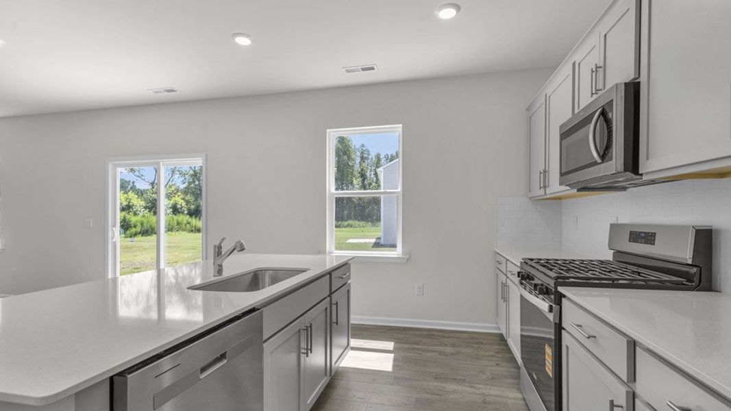Furnished interior view inside a new home in Westerly, Lillington (Image 7).