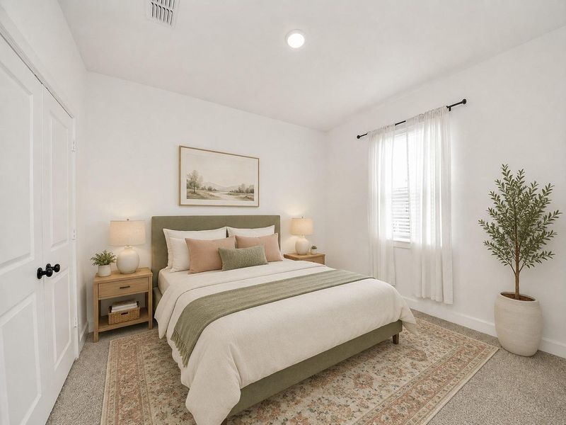Third bedroom.**Virtually staged Third bedroom.**Virtually staged