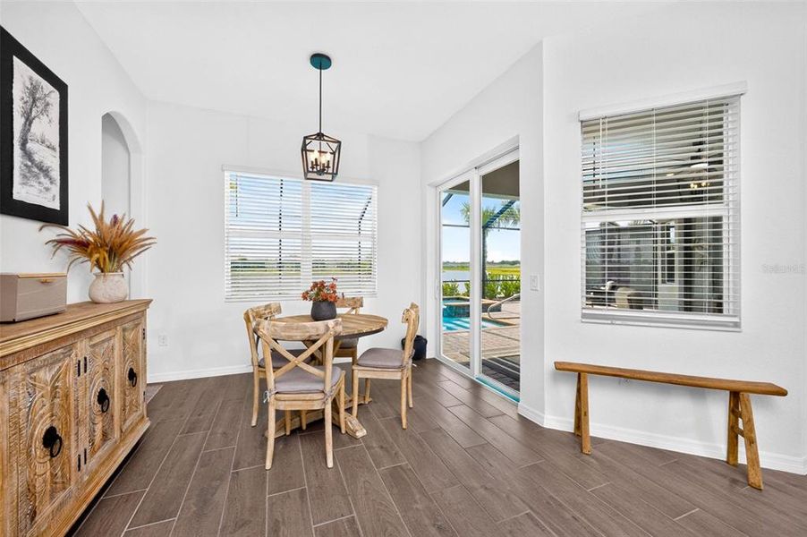 Furnished interior view inside a new home in , Punta Gorda (Image 48). Furnished interior view inside a new home in , Punta Gorda (Image 48).
