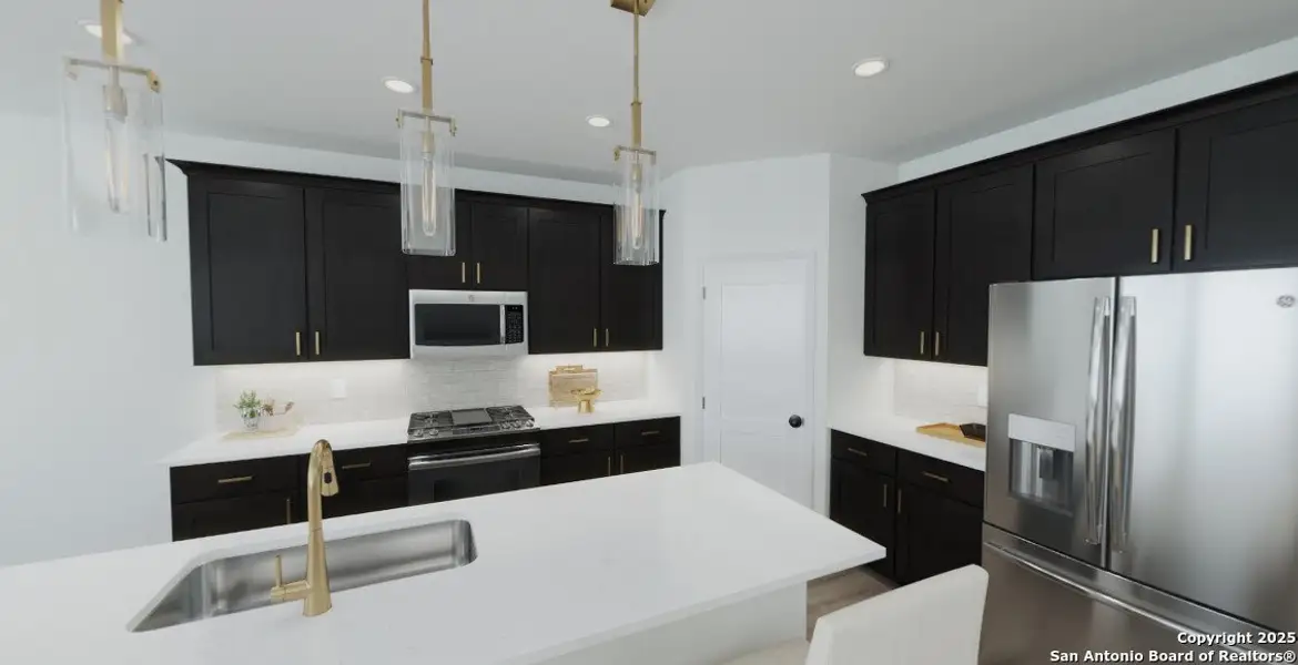 Furnished interior view inside a new home in , Schertz (Image 8).