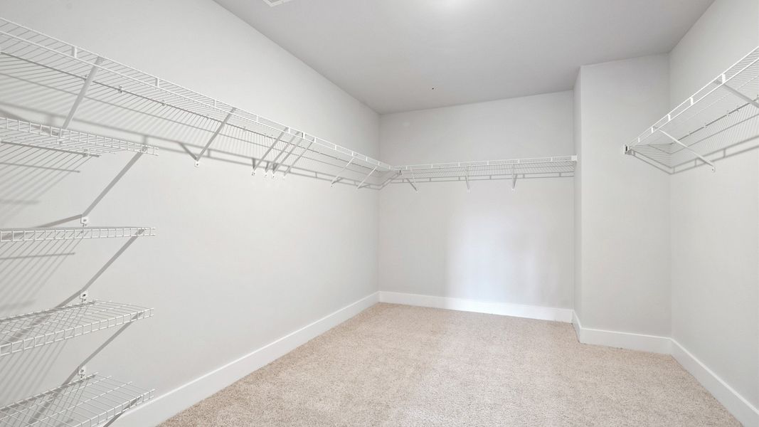 Representative furnished interior of a home built from the Stonefield by DRB Homes in Benjamin's Grove, Woodruff (Image 31).