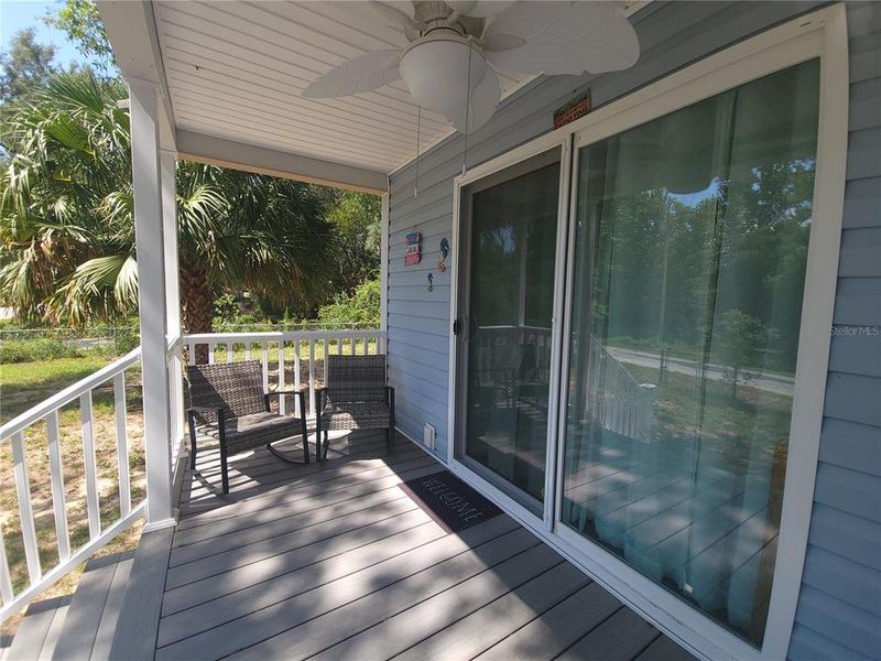 Exterior details and patio area of a home in , Ocklawaha (Image 2). Exterior details and patio area of a home in , Ocklawaha (Image 2).