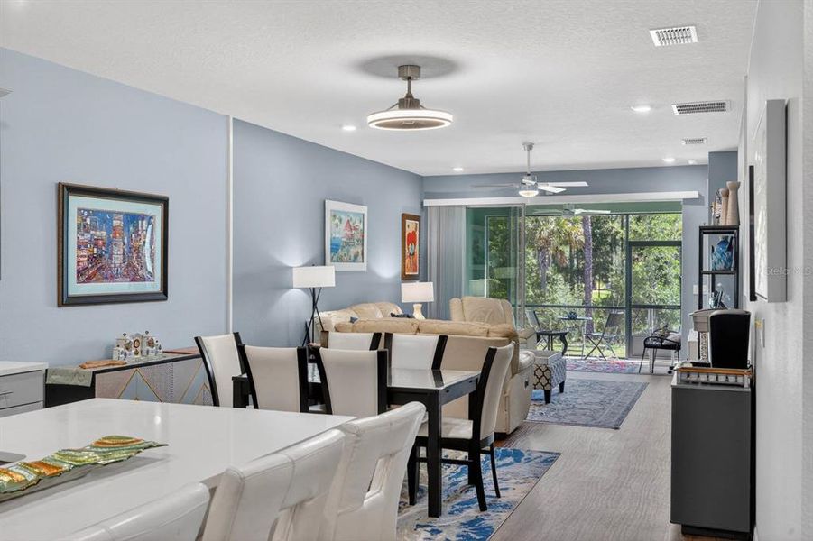 Furnished interior view inside a new home in Halifax Plantation Villas, Ormond Beach (Image 18).