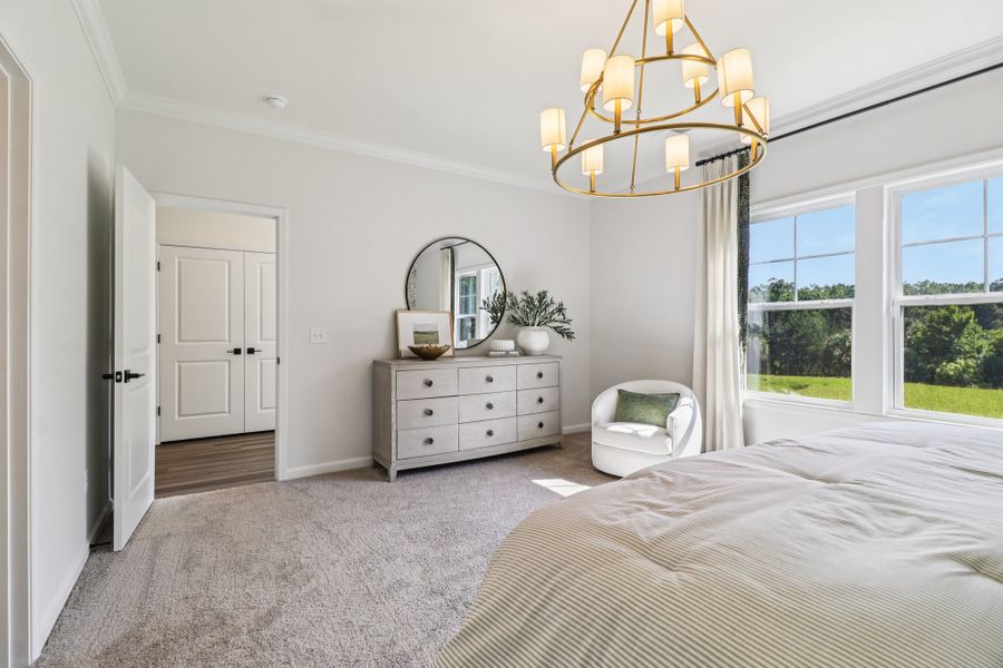 Representative furnished interior of a home built from the Briarwood II by Great Southern Homes in Bickley Station, Irmo (Image 15).