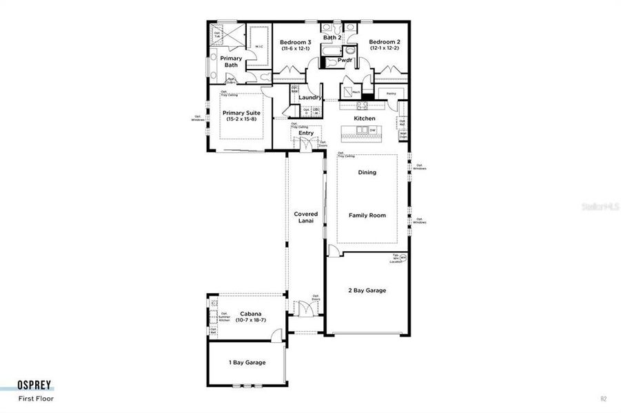 2D floor plan layout of this home in , San Antonio, FL (Image 3). 2D floor plan layout of this home in , San Antonio, FL (Image 3).