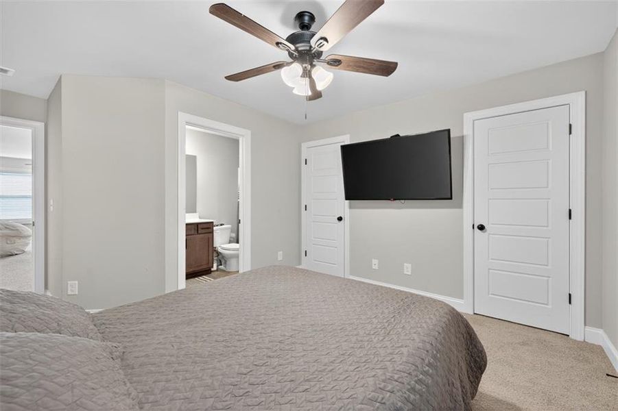 Spacious, unfurnished interior of a new home in Calgary Downs, Winder (Image 24). Spacious, unfurnished interior of a new home in Calgary Downs, Winder (Image 24).