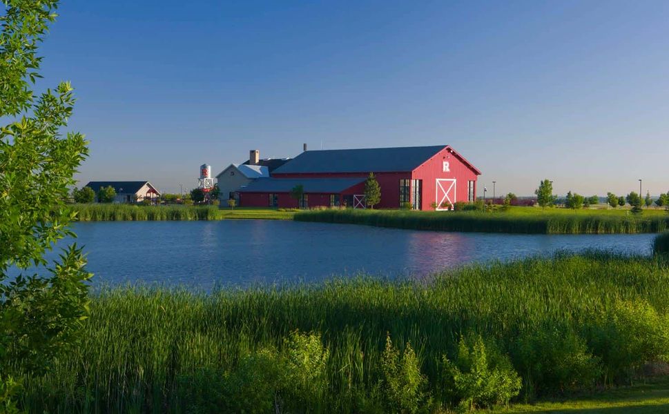 Front exterior of a new home in Medley at Reunion Ridge, Commerce City, CO, highlighting curb appeal (Image 17).