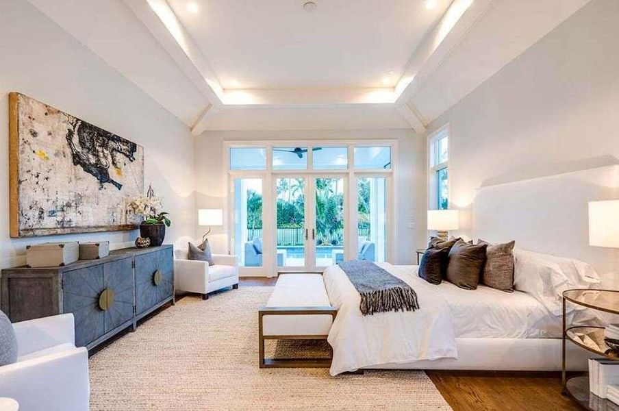 Furnished interior view inside a new home in , Fayetteville (Image 8).