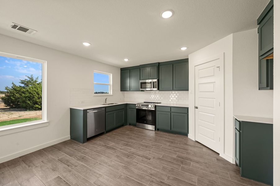 Furnished interior view inside a new home in Gatlin Ranch, Springtown (Image 6).