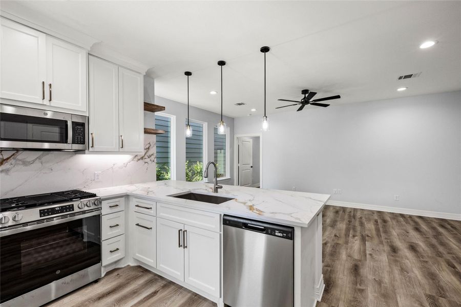 Furnished interior view inside a new home in , Montgomery (Image 16).
