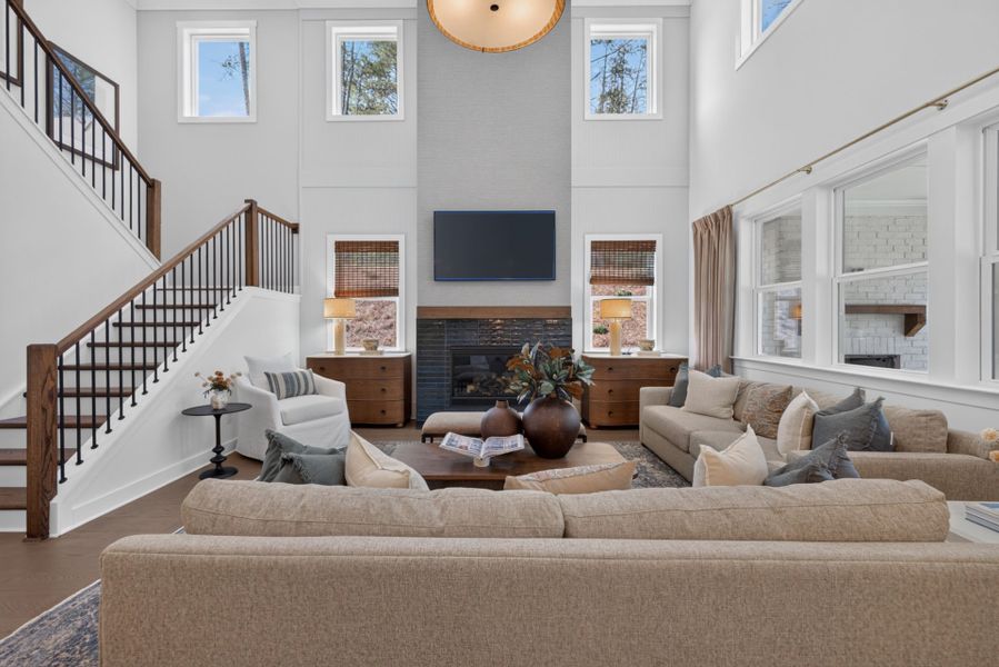 Representative furnished interior of a home built from the Newlyn by Pulte Homes in Bristol, Dawsonville (Image 41).